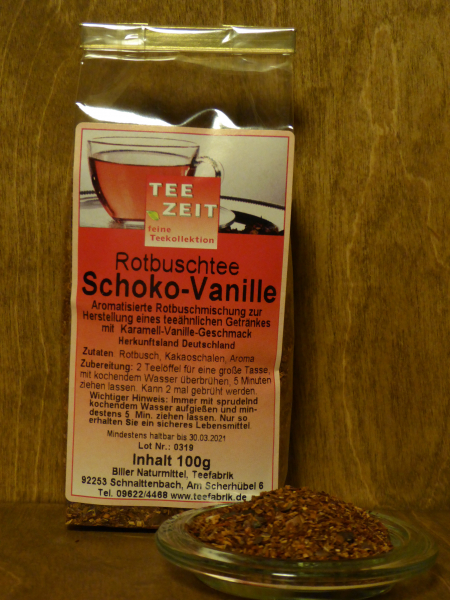 Aromatisierter Rotbusch Schoko Vanille