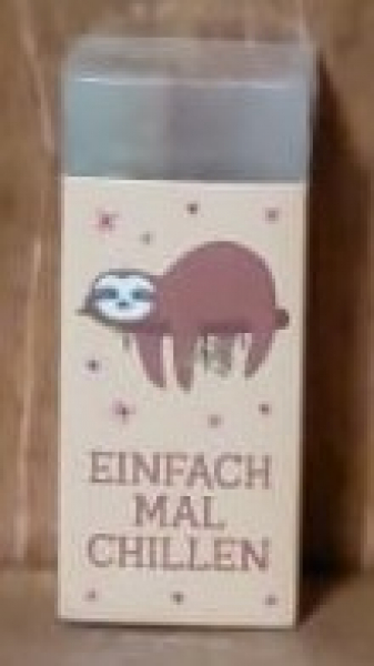Radiergummi "Einfach mal chillen"