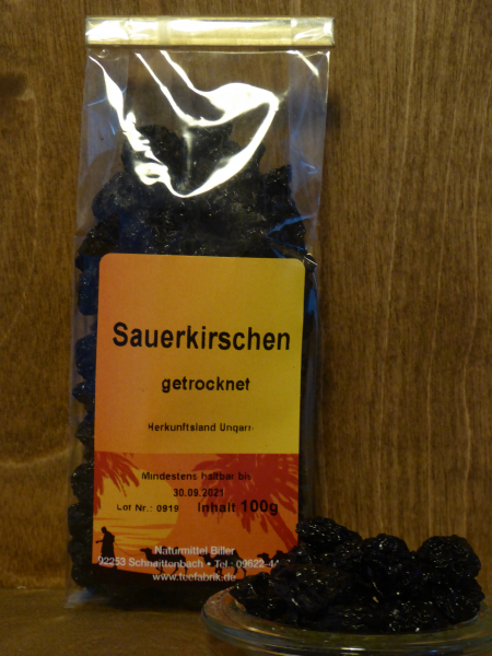 Sauerkirschen getrocknet