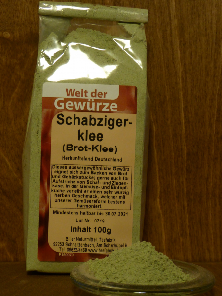 Schabzigerklee gemahlen