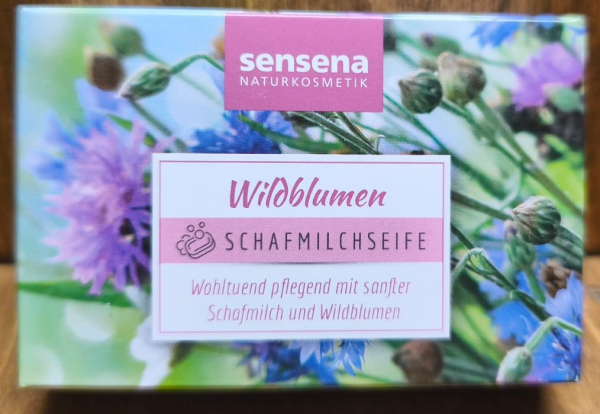 Schafmilchseife "Wildblumen", 100g