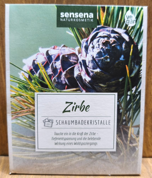 Schaumbadekristalle "Zirbe", 100g