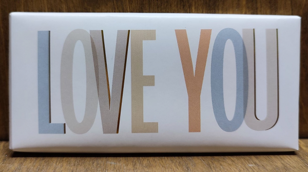 Vollmilchschokolade "Love you", 30g