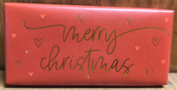 Vollmilchschokolade "Merry Christmas", 30g