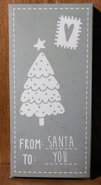 Schokolade "Postkarte Santa", 100g