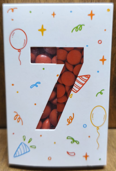 Schokolinsen "7", 50g