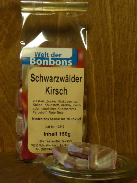 Bonbon Schwarzwälder Kirsch, 150g