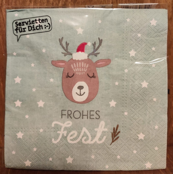 Servietten "Frohes Fest"