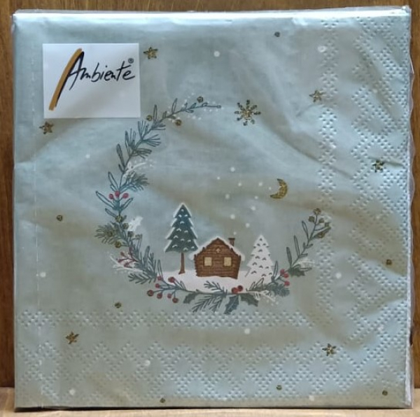 Servietten "kleine Hütte"