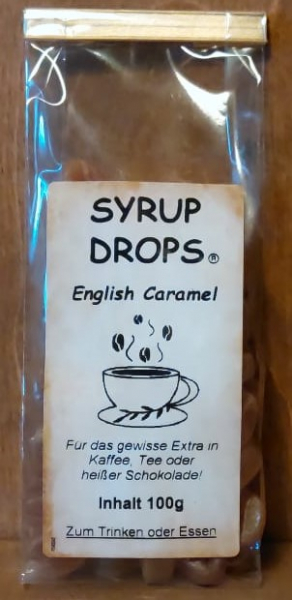 Syrup Drops ® "English Caramel", 100g