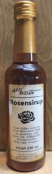 Rosensirup, 250ml