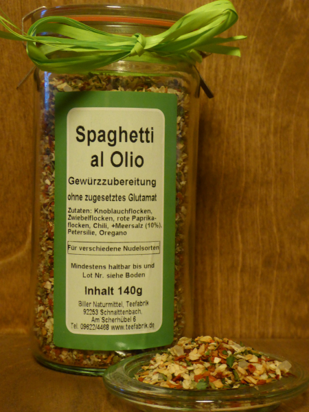 Spaghetti al Olio im Glas, 140g