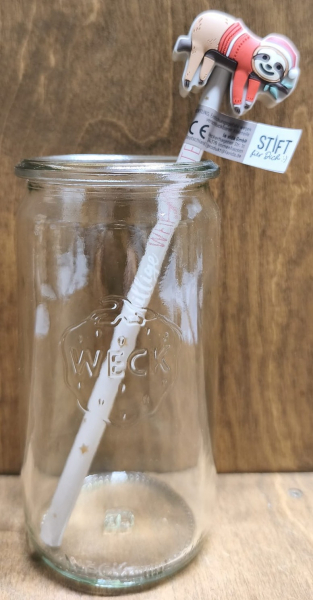 Stift Faultier "chillige Weihnachten"