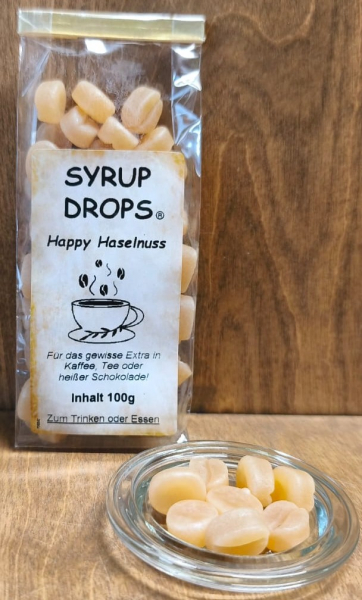 Syrup Drops ® "Happy Hazelnut", 100g