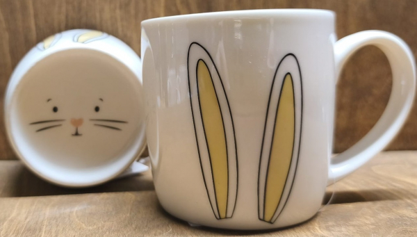 Tasse Hasenohren, gelb