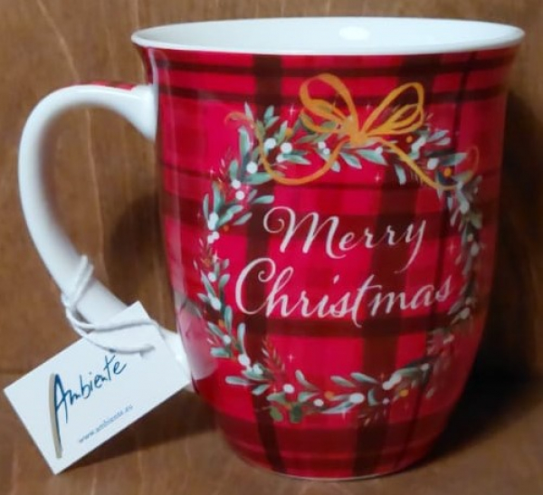 Tasse "Merry Christmas" rot