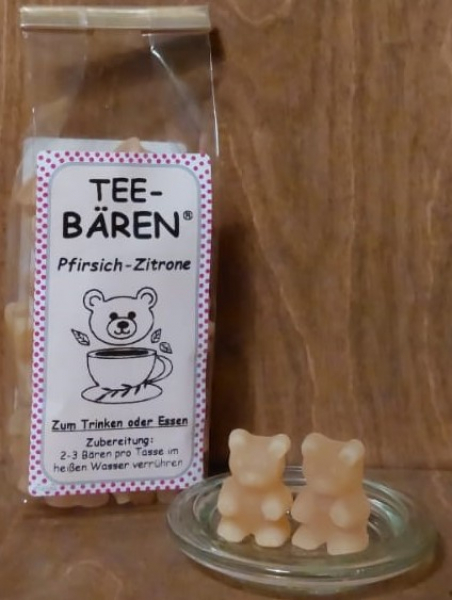 Teebären Pfirsich Zitrone, 125g