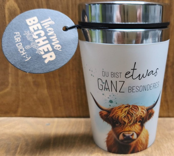 To Go Becher Kuh "Du bist etwas ganz besonderes"