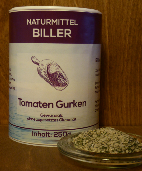 Tomaten Gurken Gewürzsalz im Streuer, 250g