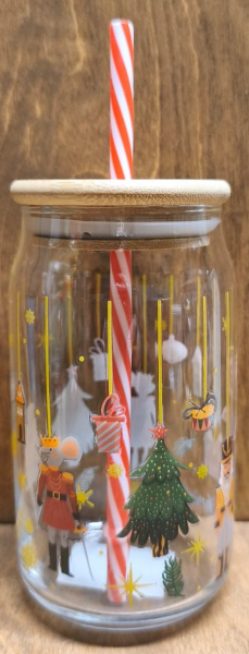 Trinkglas "Weihnachtsmotive"