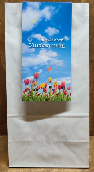 Geschenktüte "Herzlichen Glückwunsch"
