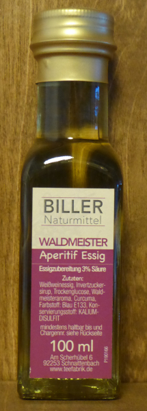 Waldmeister Aperitif, Essig Spezialität, 100ml