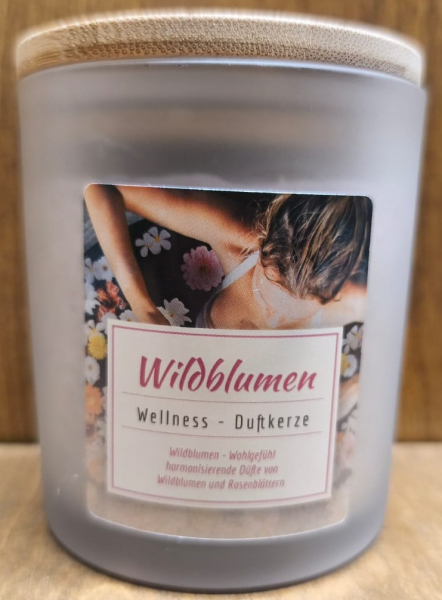 Wellness Duftkerze "Wildblumen"