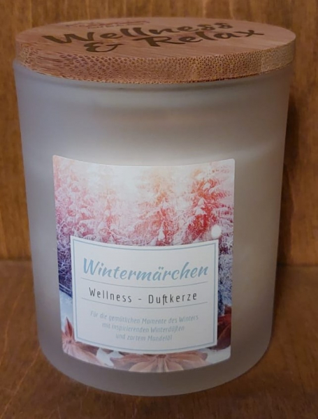Wellness Duftkerze "Wintermärchen"
