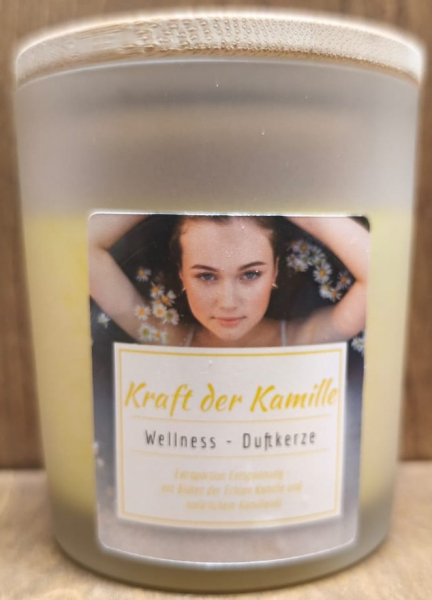 Wellness Duftkerze "Kraft der Kamille"