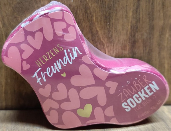 Zaubersöckchen "Herzensfreundin"