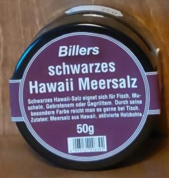 Schwarzes Hawaii Meersalz, 50g