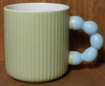 Tasse "Bubble" grün, blau