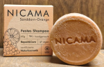 NICAMA Festes Shampoo Sanddorn Orange, 60g