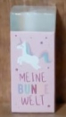 Radiergummi "Meine bunte Welt"