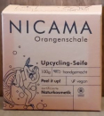 NICAMA Upcyclingseife Orangenschale, 100g