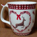 Tasse rot "Hirsch"